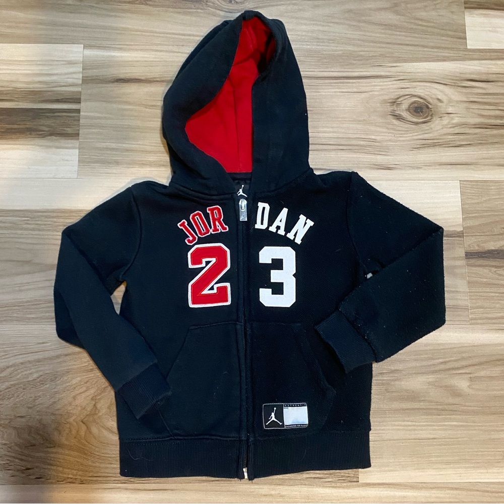 Jordan Boys 2T Zipper Hoodie